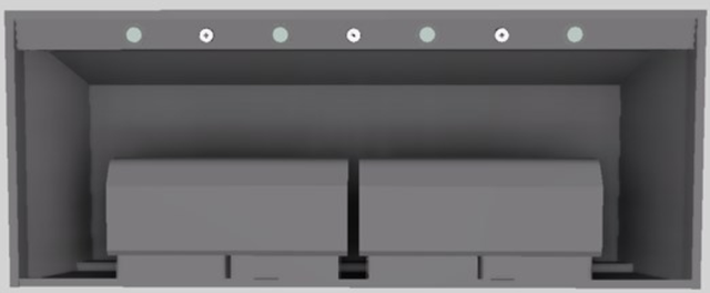 Vent-A-Hood® Designer Series 60" Gunsmoke Wall Mounted Range Hood-1
