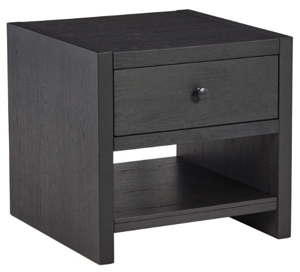 Signature Design by Ashley® Foyland 3-Piece Black Living Room Table Set-2