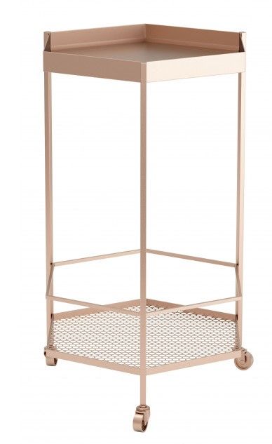Zuo® Modern Hex Gold Bar Cart-3