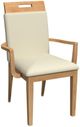 Bermex® Customizable CB-1451 Dining Arm Chair-0