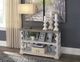 Signature Design by Ashley® Havalance Gray Console Sofa Table with Vintage White Base-4