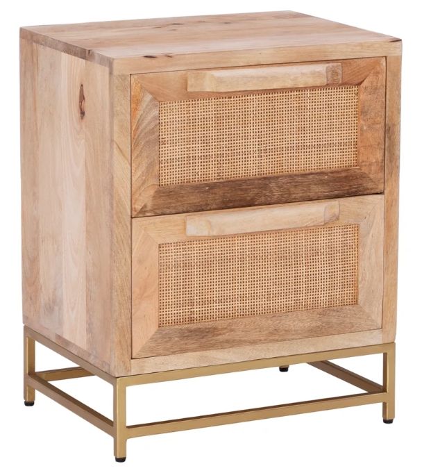 Powell® Raphael Natural 2-Drawer Cabinet-0