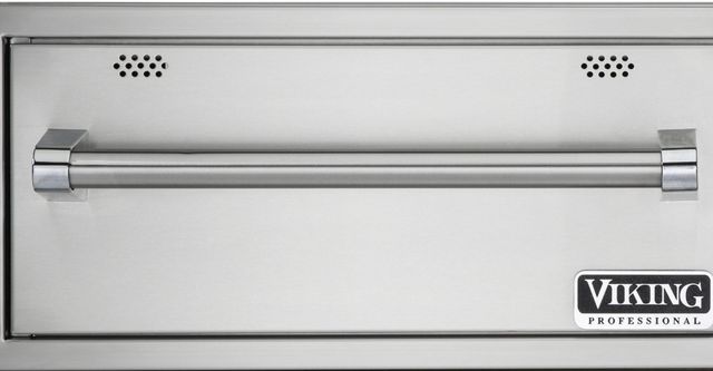 Viking® 5 Series 42" Stainless Steel Outdoor Warming Drawer-1
