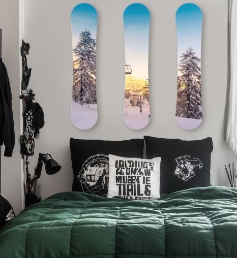YHD Bluebird Day Wall Art-1