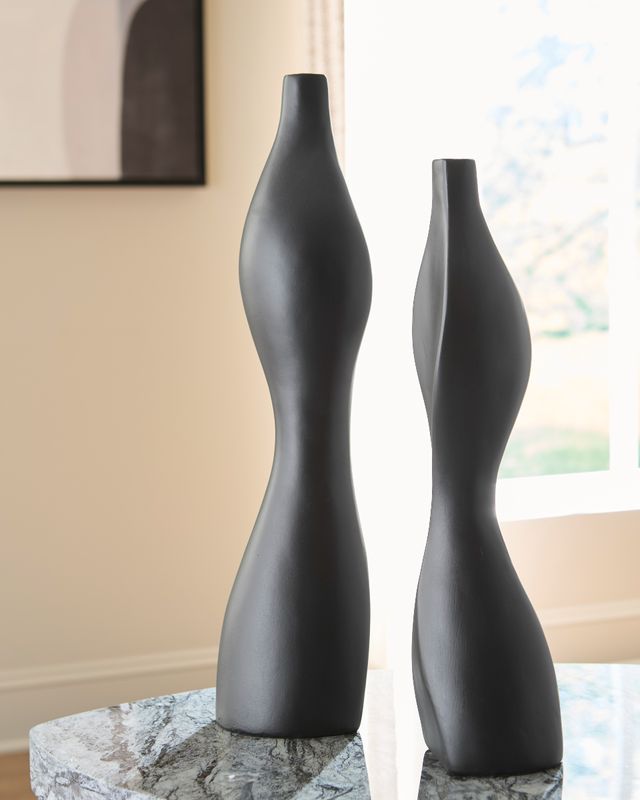 Signature Design by Ashley® Judsen Black 21" Vase-4