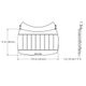 Big Green Egg® 17.5" Acacia Wood Grill Component-3
