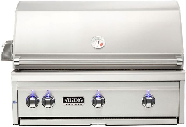 Viking® 5 Series 4-Burner Stainless Steel Built In Natural Gas Grill-0