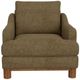 International Furniture Direct Olimpia Brown Arm Chair-2