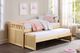 Homelegance® Bartly Natural Twin/Twin Trundle Bed-1