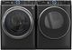 GE® Carbon Graphite Front Load Laundry Pair-0
