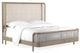 A.R.T. Furniture® Finn Tawny Upholstered King Panel Bed-0