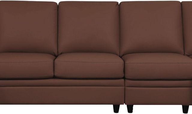 Palliser® Furniture Customizable Creighton 3-Piece Curved Loveseat Sectional-3