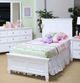 New Classic® Home Furnishings Tamarack White Twin Bed-0