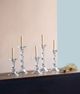 A & B Home Audrey Clear Medium Candlestick-2