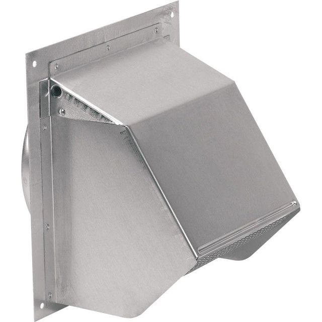 Broan® Natural Aluminum Fresh Air Inlet Wall Cap-1