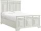 Elements International Bridgestone 4-Piece Antique White Queen Panel Bedroom Set-1