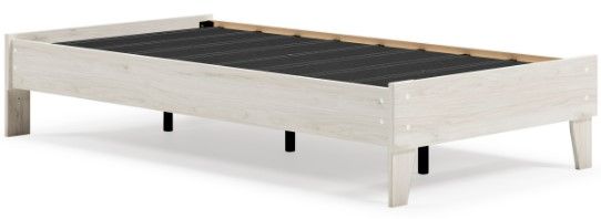 Signature Design by Ashley® Socalle 5-Piece Natural Twin Platform Bed Set-1