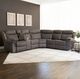 Powell® Galloway 3-Piece Stone Gray Manual Reclining L-Shape Sectional Sofa-2