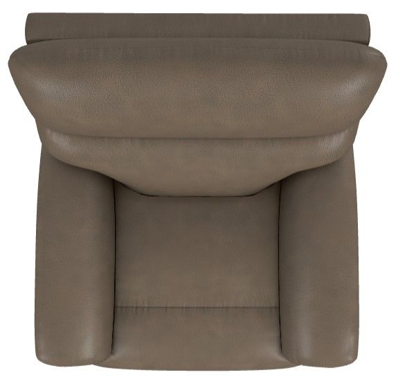 La-Z-Boy® Trouper Mink Power Rocking Recliner with Headrest-4