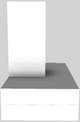 Vent-A-Hood® 36" White Wall Mounted Range Hood-1
