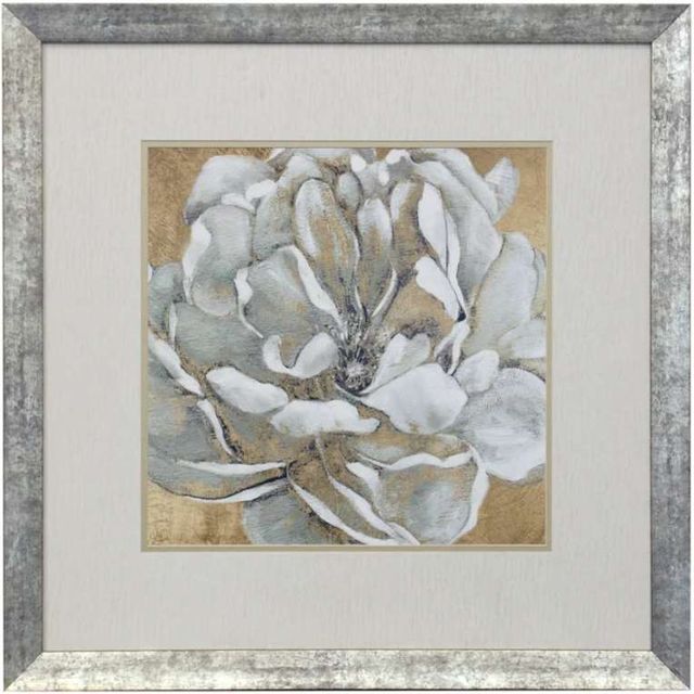 StyleCraft Emerging Bloom Gray/Light Gray Wall Art-0