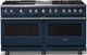 Viking® 5 Series 60" Slate Blue Pro Style Dual Fuel (LP) Range with Polished Chrome Trim-0