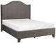 Homelegance® Carlow Gray Full Upholstered Panel Bed-0