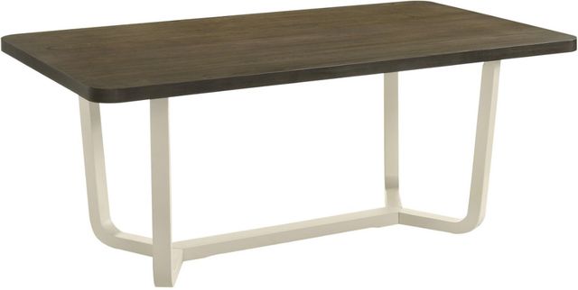 Coaster® Biloxi 5-Piece Brown/Grayish/White Dining Set-1