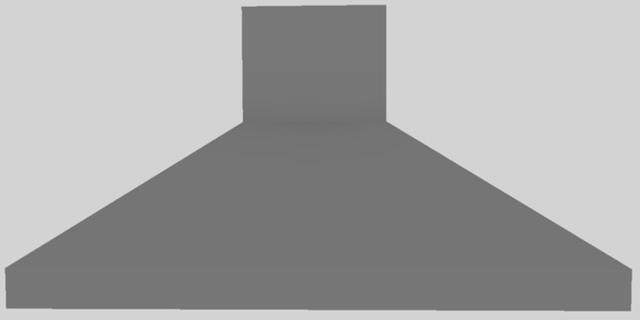 Vent-A-Hood® 60" Gunsmoke Euro-Style Island Range Hood-0