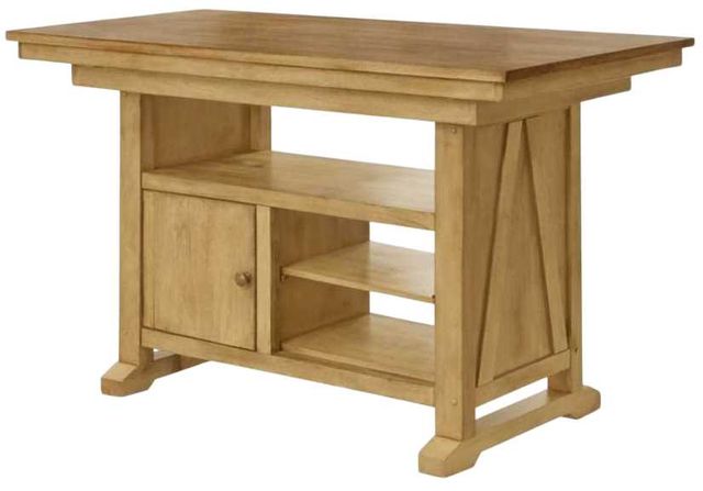 Liberty Furniture Lindsey Farm 7-Piece Natural Gathering Dining Table Set-2