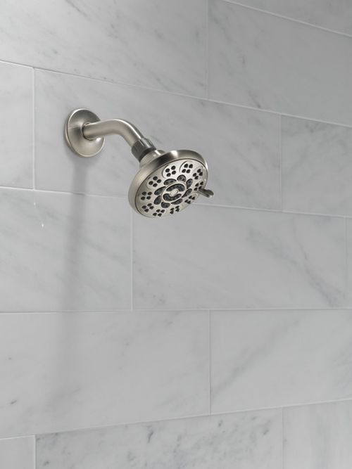 Peerless Universal Showering Components Brushed Nickel 6-Setting Shower Head-1