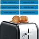 Kenmore® 2 Slice Black and Stainless Steel Toaster-2
