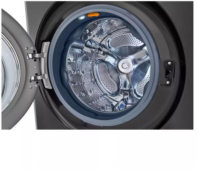 Laveuse de 5,0 pi³ et sécheuse électrique de 7,8 pi³ superposées LG® - Acier noir-7