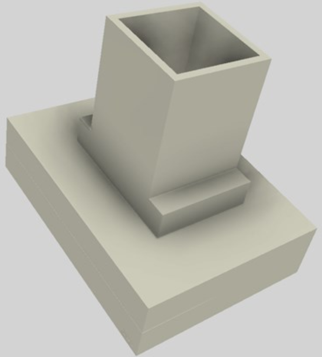 Vent-A-Hood® 36" Biscuit Contemporary Island Range Hood-3