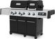 Broil King® Regal™ Q 690 Pro 6-Burner Black Freestanding Natural Gas Grill-4