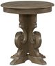 Liberty Furniture Magnolia Manor Weathered Bisque Round End Table-0