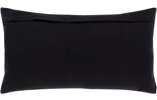 Surya Boteh Bright Red 14"x24" Toss Pillow with Down Insert-1