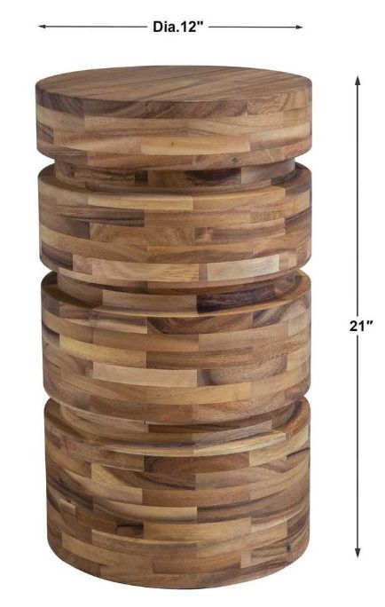 Uttermost® Boone Natural Drink Table-2