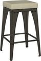 Amisco Customizable Upright Upholstered Backless Counter Stool-0