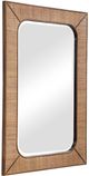 Uttermost® Tahiti Warm Maple Stain Rattan Mirror-4