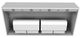 Vent-A-Hood® 54" White Wall Mounted Range Hood-3