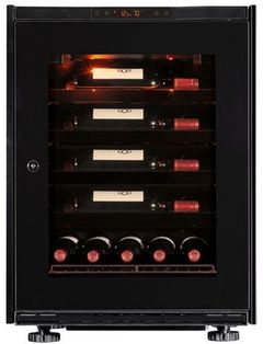 Refroidisseur à vin de 22 po EuroCave® Inspiration de 29 bouteilles - Noir