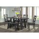 Elements International Renegade Grey Dining Side Chair-5