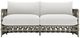 Bernhardt Nodi Bernhardt Exteriors Gray/Shiitake Fabric/Rope Outdoor Sofa-1