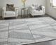 Feizy Whitton Ivory/Black 5'x8' Area Rug-5