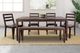 Porter International Designs Fall River Walnut Dining Table-4