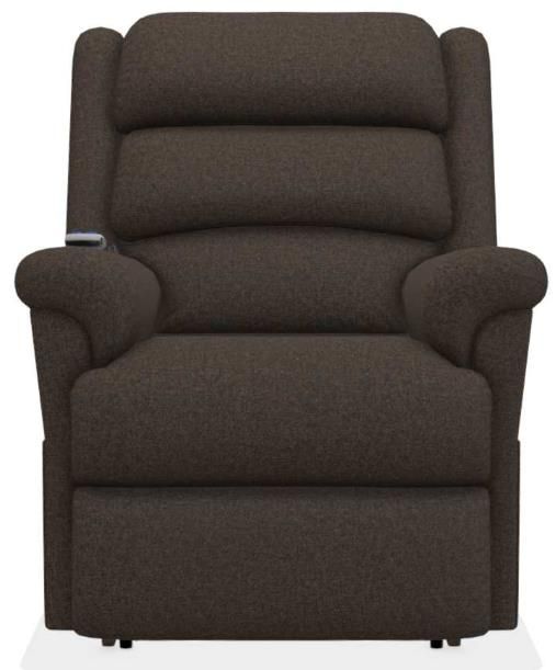 La-Z-Boy® Astor Platinum Earth Power Lift Recliner with Headrest and Lumbar-1