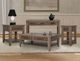 International Furniture Direct Natural Teca Brown Cocktail Table-1