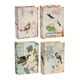 A & B Home 4-Piece Blue/Green/Orange/White Book Box Set-0