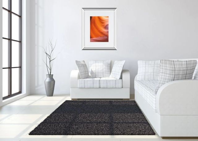 Classy Art Lower Antelope Canyon VII By Alan Majchrowicz Mirror Framed Wall Art-2